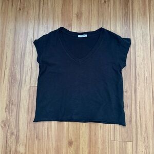 PerfectWhiteTee Pearl Japanese Jersey Tee in Vintage Black